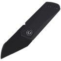 Nóż składany CIVIVI Ki-V Black G10, Black Stonewashed by Ostap Hel (C2108B)