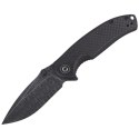 Nóż składany CIVIVI Pintail Twill Carbon Fiber / Black G10, Black Damascus (C2020DS-1)