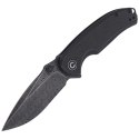 Nóż składany CIVIVI Pintail Twill Carbon Fiber / Black G10, Black Damascus (C2020DS-1)