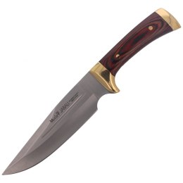 Nóż Muela Full Tang Pakkawood, Satin X50CrMoV15 (JABALI-17R)