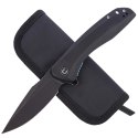 Nóż składany CIVIVI Baklash Black G10, Black Stonewashed (C801H)