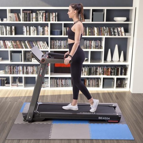 Mata Puzzle One Fitness MP10, 9 Elementów, 10 mm, Blue-Grey