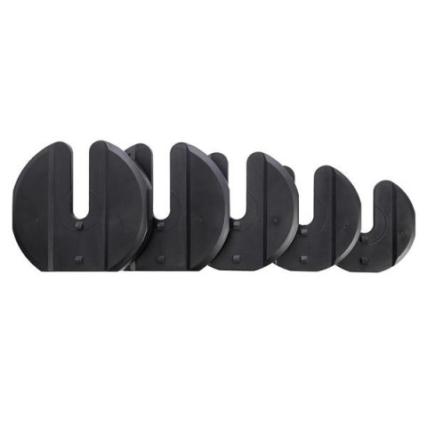 Sztangielka z regulowanym ciężarem HMS SR80 - zakres 3,9 - 37,4 kg