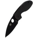 Nóż składany Spyderco Efficient G-10 Black / Black Blade Plain (C216GPBBK)