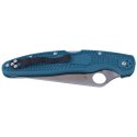 Nóż składany Spyderco Police 4 Lightweight FRN Blue, K390 Plain (C07FP4K390)