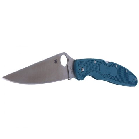 Nóż składany Spyderco Police 4 Lightweight FRN Blue, K390 Plain (C07FP4K390)