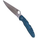 Nóż składany Spyderco Police 4 Lightweight FRN Blue, K390 Plain (C07FP4K390)