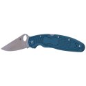 Nóż składany Spyderco Police 4 Lightweight FRN Blue, K390 Plain (C07FP4K390)