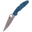 Nóż składany Spyderco Police 4 Lightweight FRN Blue, K390 Plain (C07FP4K390)