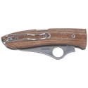 Nóż składany Spyderco SpyOpera Micarta Plain (C255CMP)