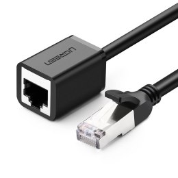 Kabel sieciowy UGREEN 	NW112 przedłużacz Ethernet RJ45, Cat. 6, FTP, z metalową wtyczną 2m, (czarny)