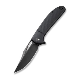 Nóż składany CIVIVI Ortis Black FRN, Black Stonewashed (C2013D)