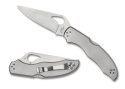 Nóż składany Spyderco Byrd Harrier 2 Stainless, Plain (BY01P2)