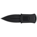 Nóż na szyję WE Knife OSS Dagger Black G10, Black Stonewashed by Justin Lundquist (2017E)