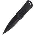 Nóż na szyję WE Knife OSS Dagger Black G10, Black Stonewashed by Justin Lundquist (2017E)