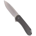 Nóż składany CIVIVI Elementum Flipper Dark Green Micarta, Satin Finish (C907T)