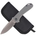 Nóż składany CIVIVI Elementum Flipper Gray G10, Satin Finish (C907B)