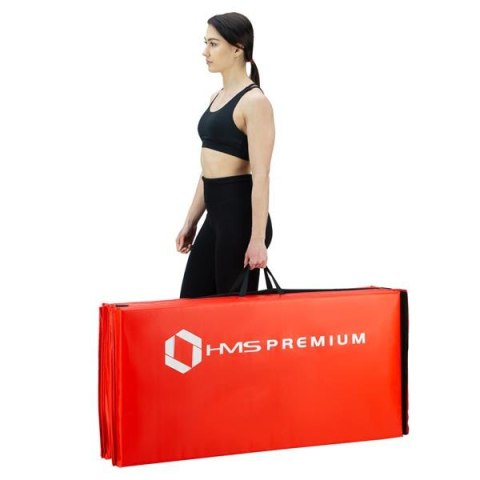 MGS01 RED MATERAC GIMNASTYCZNY SKŁADANY 2400x1200 MM HMS PREMIUM