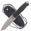 Nóż na szyję Herbertz Solingen Neck Knife Black ABS, Satin (103407)