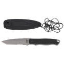 Nóż na szyję Herbertz Solingen Neck Knife Black ABS, Satin (103407)