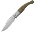 Nóż składany LionSteel Gitano Green Canvas, Satin Blade (GT01 CVG)