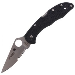 Nóż składany Spyderco Delica 4 Lightweight Thin Red Line, Combo VG-10 (C11FPSBKRDL)