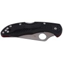 Nóż składany Spyderco Delica 4 Lightweight Thin Red Line, Combo VG-10 (C11FPSBKRDL)