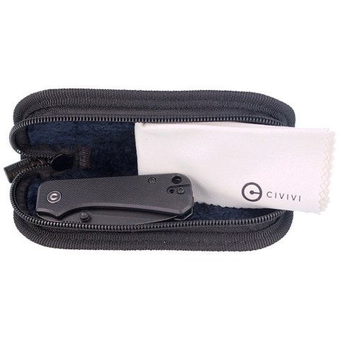 Nóż składany CIVIVI Baby Banter Black G10, Black Stonewashed, Nitro-V