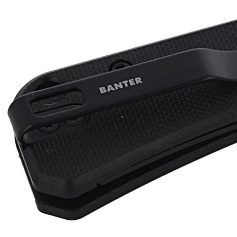 Nóż składany CIVIVI Baby Banter Black G10, Black Stonewashed, Nitro-V
