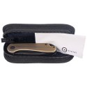 Nóż składany CIVIVI Elementum Flipper Black Brass, Black Stonewashed (C907T-A)