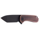 Nóż składany CIVIVI Elementum Flipper Black Copper, Black Stonewashed (C907T-B)