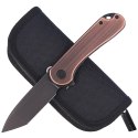 Nóż składany CIVIVI Elementum Flipper Black Copper, Black Stonewashed (C907T-B)