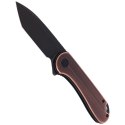 Nóż składany CIVIVI Elementum Flipper Black Copper, Black Stonewashed (C907T-B)