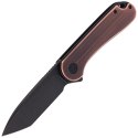 Nóż składany CIVIVI Elementum Flipper Black Copper, Black Stonewashed (C907T-B)