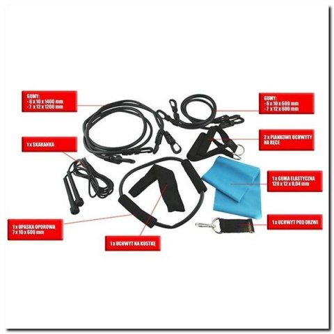 TX02 ZESTAW DO ĆWICZEŃ SIŁOWYCH HMS