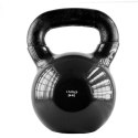 Ketllebell żeliwny pokryty winylem 24 kg KNV24 BLACK