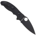 Nóż składany Spyderco Manix 2 G-10 Black / Black Blade (C101GPBBK2)