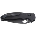 Nóż składany Spyderco Manix 2 G-10 Black / Black Blade (C101GPBBK2)