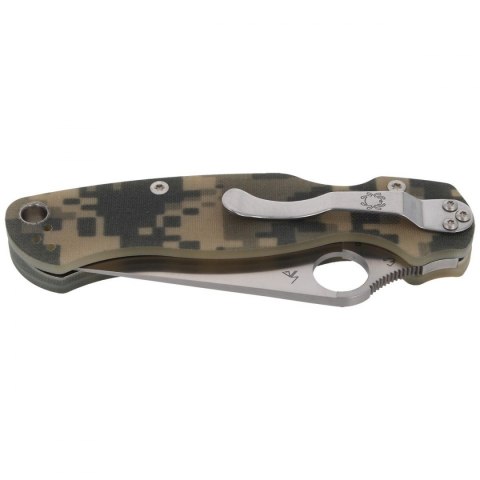 Nóż składany Spyderco Para Military 2 Digital Camo G10, Satin CPM S45VN by Sal, Eric Glesser (C81GPCMO2)