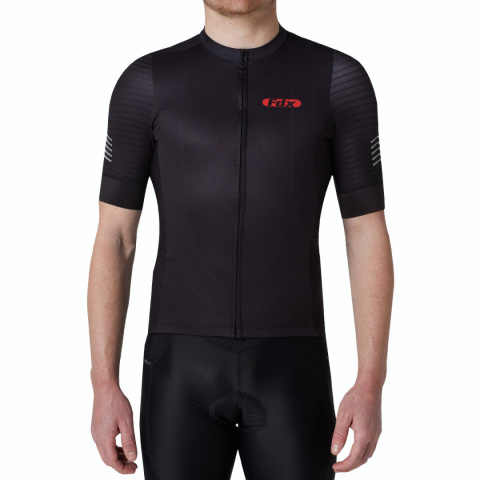 Koszulka rowerowa FDX Plain Sleeve Cycling Jersey | czarna ROZM.XL