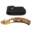 Nóż składany myśliwski Puma Solingen Herbst Camo Aluminium, Herbst Camo Blade 3Cr13Mov (304712)