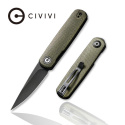 Nóż CIVIVI Lumi Green Micarta by Justin Lundquist