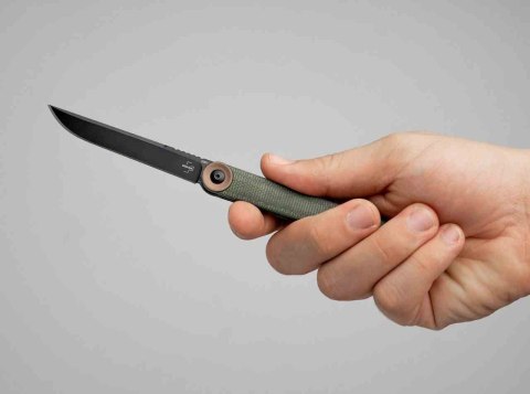 Nóż Boker Plus Kaizen Green Canvas Micarta