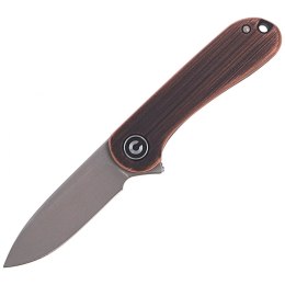 Nóż składany CIVIVI Mini Elementum Black Copper, Gray Hand Rubbed (C18062Q-2)