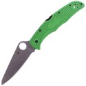 Nóż składany Spyderco Pacific Salt 2 Green LC200N Plain (C91FPGR2)