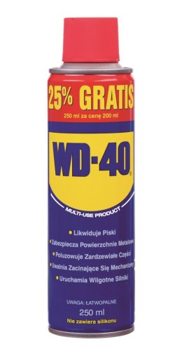 WD-40 PREPARAT WIELOFUNKCYJNY WD-40 200ML + 25% GRATIS