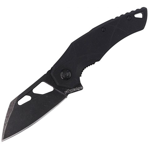 Nóż składany FoxEdge Atrax G10 Black, Black Stonewashed by Simonutti (FE-010)