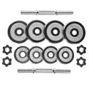 Sztangielki w walizce 2 x 10 kg HMS STC20