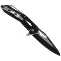 Nóż składany Herbertz Solingen Black Stainless, Satin / Black (596511)