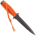 Nóż K25 Arrow Orange Nylon Cord / Black G-10O, Titanium Coated (31993)